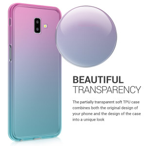 Husa pentru Samsung Galaxy J6 Plus, Silicon, Albastru, 47444.01 - Img 4