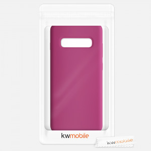 Husa pentru Samsung Galaxy S10 Plus, Silicon, Roz, 49028.213, kwmobile - Img 7