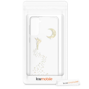Husa pentru Samsung Galaxy S21 Plus, Silicon, Gold, 54069.01 - Img 7