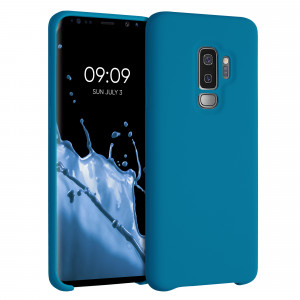 Husa pentru Samsung Galaxy S9 Plus, Silicon, Albastru, 44183.224 - Img 1