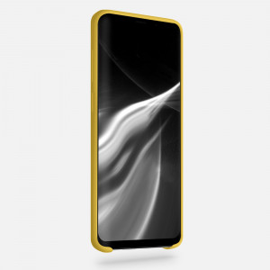 Husa pentru Samsung Galaxy S9 Plus, Silicon, Galben, 44183.143 - Img 3