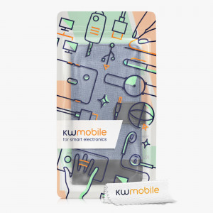Husa pentru Xiaomi 11T / 11T Pro, Textil, Albastru, 56900.17, kwmobile - Img 7