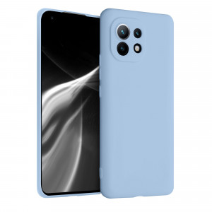 Husa pentru Xiaomi Mi 11, Silicon, Albastru, 54188.58 - Img 1