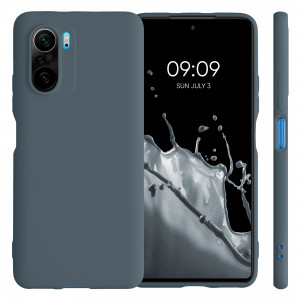 Husa pentru Xiaomi Poco F3, Silicon, Gri, 54657.202 - Img 2