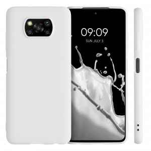 Husa pentru Xiaomi Poco X3 (NFC) / Poco X3 Pro, Silicon, Alb, 53482.48 - Img 2