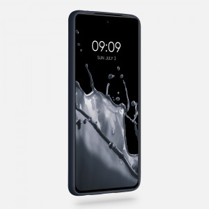Husa pentru Xiaomi Poco X3 NFC / Poco X3 Pro, Silicon, Albastru, 53482.186, kwmobile - Img 3