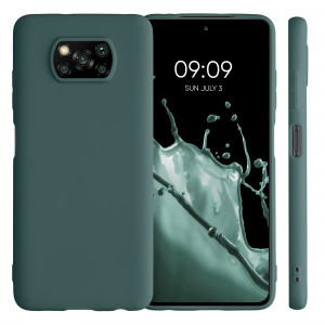 Husa pentru Xiaomi Poco X3 NFC / Poco X3 Pro, Silicon, Verde, 53482.171, kwmobile - Img 2