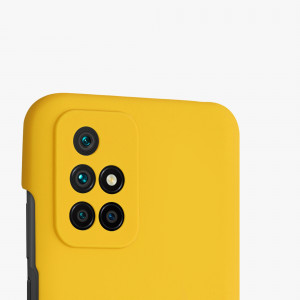 Husa pentru Xiaomi Redmi 10, Silicon, Galben, 56153.143, kwmobile - Img 7