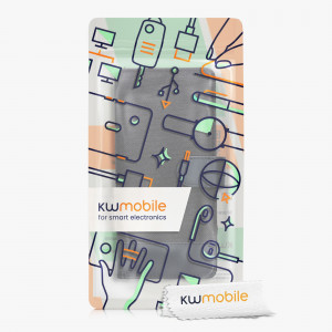 Husa pentru Xiaomi Redmi 9C, Textil, Negru, 54457.73, kwmobile - Img 7