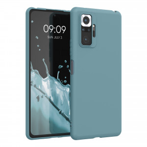 Husa pentru Xiaomi Redmi Note 10 Pro, Silicon, Verde, 54551.207 - Img 1