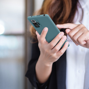 Husa pentru Xiaomi Redmi Note 10 Pro, Silicon, Verde, 54551.207 - Img 5