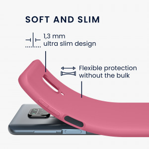 Husa pentru Xiaomi Redmi Note 9S / Redmi Note 9 Pro / Redmi Note 9 Pro Max, Silicon, Roz, 52140.212, kwmobile - Img 3