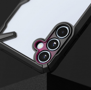 Husa Ringke Fusion X1 pentru Samsung Galaxy A55 5G Negru - Img 3