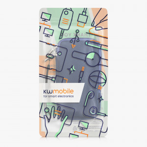 Husa Universala Kwmobile marime XXL - 7 inch, Neopren, Albastru, 46188.5.17 - Img 7
