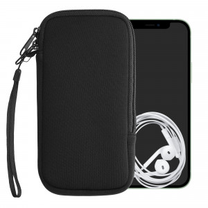 Husa Universala Kwmobile marime XXL - 7 inch, Neopren, Negru, 46188.5.01 - Img 2