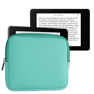 Husa Universala Kwmobile pentru eBook Reader de 7 inch, Verde deschis, Neopren, KWM0000151W008C - Img 2
