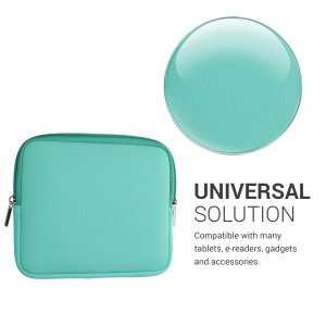 Husa Universala Kwmobile pentru eBook Reader de 7 inch, Verde deschis, Neopren, KWM0000151W008C - Img 4