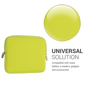Husa Universala Kwmobile pentru eBook Reader de 7 inch, Verde, Neopren, KWM0000151W009C - Img 4