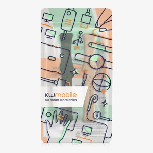 Set 2 Curele Kwmobile pentru Xiaomi Redmi Watch 3 Active, Verde inchis/Bej, Silicon, KWM000024XY002C - Img 8