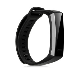 Set 2 Curele pentru Huawei Band 2 / Band 2 Pro, kwmobile, Silicon, Negru, 43318.47 - Img 4