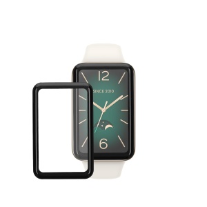 Set 2 Folii de protectie Kwmobile pentru Xiaomi Mi Band 7 Pro, Transparent/Negru, Polimer, KWM000024WP001C - Img 1