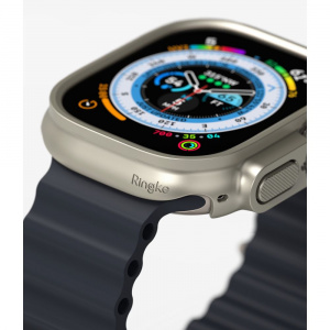 Set 2 Huse de protectie Ringke pentru Apple Watch Ultra 1/2 (49 Mm) Transparent/Gri Titan - Img 5