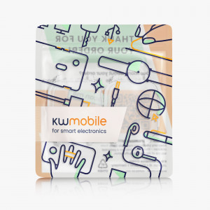 Set 2 huse pentru Garmin Venu Sq/Venu Sq Music, Kwmobile, Transparent, Silicon, 57775.02 - Img 14