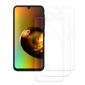 Set 3 Folii de protectie Kwmobile pentru Samsung Galaxy A25, Transparent, Plastic, KWM000021NB001C - Img 3
