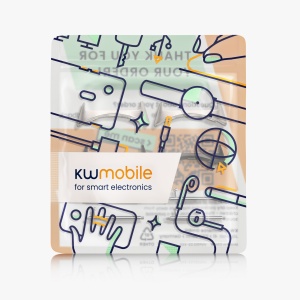 Set 4 Adaptori prindere curea de 20 mm Kwmobile pentru Google Pixel Watch, Argintiu/Negru, Otel, KWM0000256W001C - Img 8