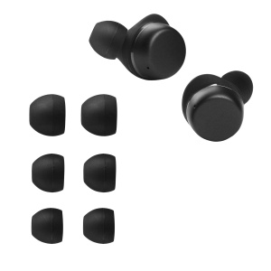 Set 6 Varfuri de schimb Kwmobile pentru JBL Tour Pro+, Negru, Silicon, KWM000024XV001C - Img 2