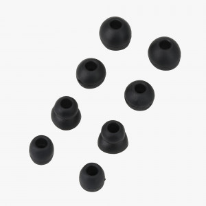 Set 8 Eartip kwmobile pentru Huawei Freebuds 4i, Silicon, Negru, 56866.47 - Img 4