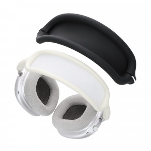 Banda pentru casti Apple Airpods Max, Kwmobile, Negru, Silicon, 56698.01 - Img 1