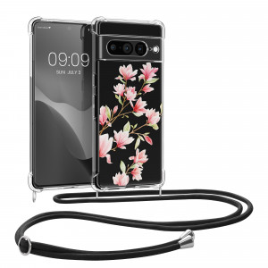 Bumper kwmobile pentru Google Pixel 7 Pro, Silicon, Multicolor/Transparent, 60207.01 - Img 1
