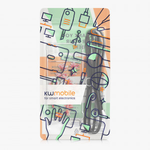 Bumper kwmobile pentru Google Pixel 7 Pro, Silicon, Multicolor/Transparent, 60207.01 - Img 5