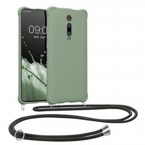 Bumper kwmobile pentru Xiaomi Mi 9T Pro/Redmi K20 Pro, Silicon, Verde, 59625.172 - Img 1