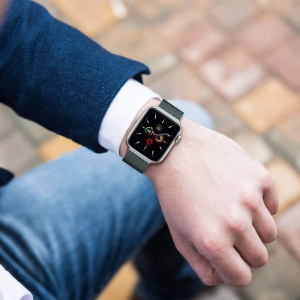 Curea Tech-Protect Milaneseband pentru Apple Watch 4/5/6/7/8/9/SE (38/40/41 Mm) Negru - Img 2