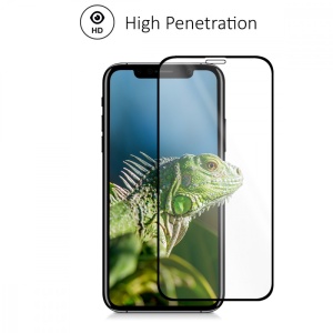 Folie de protectie pentru Apple iPhone XS Max, kalibri, Fata, Negru, 45962.01 - Img 5