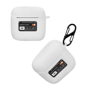 Husa Casti Kwmobile pentru JBL Tour Pro 2, Alb, Silicon, KWM000018WC003C - Img 2