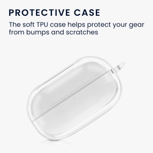 Husa Casti Kwmobile pentru Samsung Galaxy Buds FE, Transparent, Silicon, KWM000025FA001C - Img 4