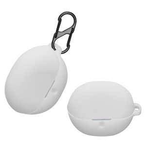 Husa Casti Kwmobile pentru SoundPEATS Clear, Alb, Silicon, KWM0000259W001C - Img 1