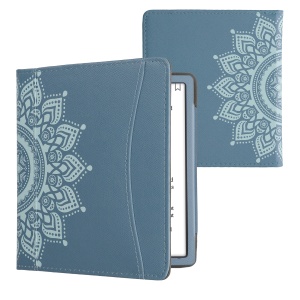 Husa cu buzunar Kwmobile pentru Onyx Boox Leaf 2, Albastru, Piele ecologica, KWM000023PT002C - Img 1