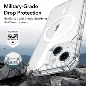 Husa ESR Air Armor Halolock MagSafe pentru Apple iPhone 14 Plus/15 Plus Transparent - Img 4