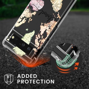 Husa Kwmobile cu jnur pentru Google Pixel 6, Multicolor, Silicon, KWM000013MY008C - Img 5