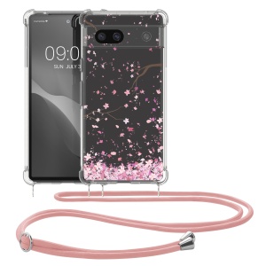 Husa Kwmobile cu jnur pentru Google Pixel 7a, Multicolor, Silicon, 61604.02 - Img 2