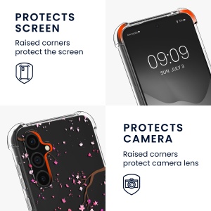Husa Kwmobile cu jnur pentru Samsung Galaxy A55 5G, Multicolor, Silicon, KWM000021RN001C - Img 4