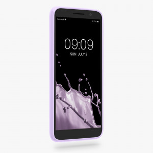 Husa Kwmobile pentru Alcatel 1, Silicon, Mov, 46363.108 - Img 3
