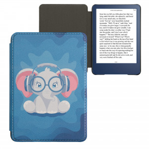 Husa Kwmobile pentru Amazon Kindle (2022), Multicolor, Piele ecologica, 59989.14 - Img 2