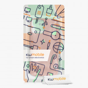 Husa kwmobile pentru Apple iPhone 12/iPhone 12 Pro, Silicon, Mov, 52641.236 - Img 7