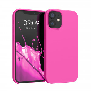 Husa kwmobile pentru Apple iPhone 12 Mini, Silicon, Roz, 52640.135 - Img 1
