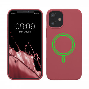Husa kwmobile pentru Apple iPhone 12 Mini, Silicon, Roz, 56555.167 - Img 1
